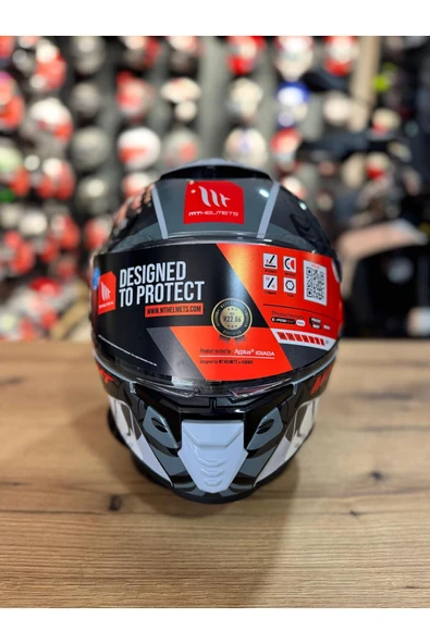 MT Thunder 4 SV Rainforest Full Face Motor Kaskı - Resim 3