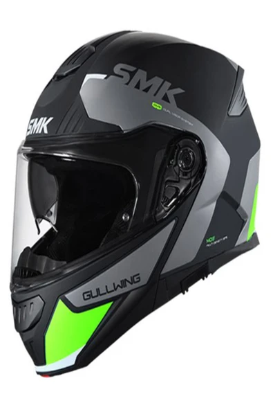 SMK KASK Smk Gullwing Tekker Motosiklet Çene Açılır Kask
