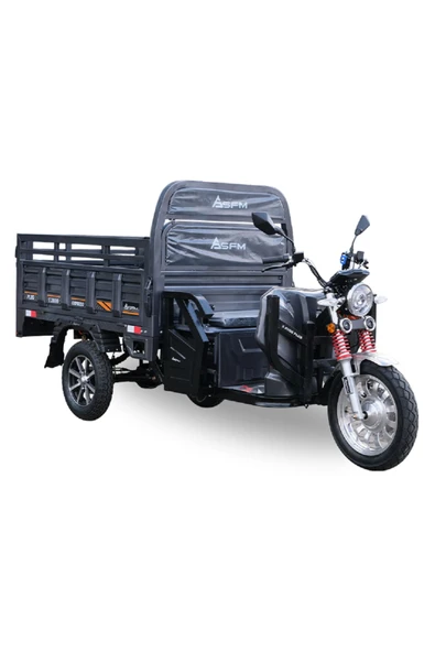 Sfm Expressplus E2000 Elektrikli Trıcycle Moped (Kabin Hediyeli) - Gri