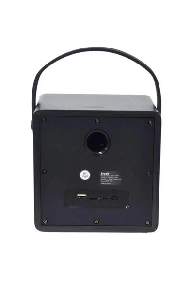 Bts-1688 Yeşil Mikrofonlu Karaoke Bluetooth Hoparlör - Resim 4