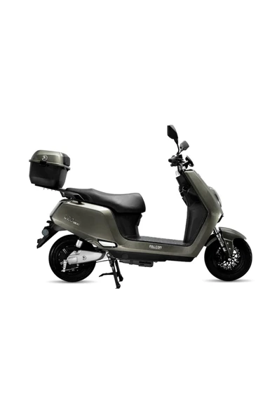 Falcon Leo 6800 Elektrikli Motosiklet 6 Akülü - Gri