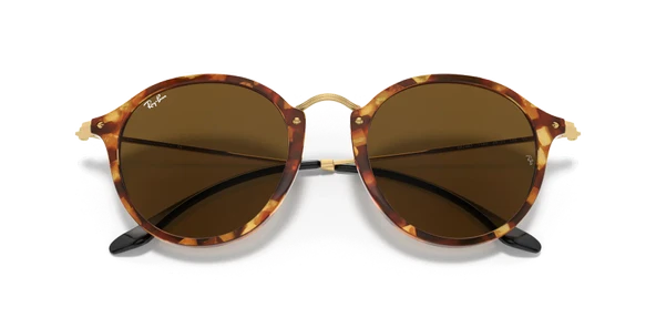 Ray-Ban Round Fleck 2447 1160 Havana-Brown Güneş Gözlüğü - 5