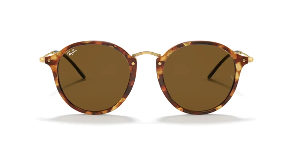 Ray-Ban Round Fleck 2447 1160 Havana-Brown Güneş Gözlüğü - 2