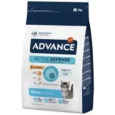 Advance Tavuklu ve Pirinçli Yavru Kedi Maması 3kg ürün görseli