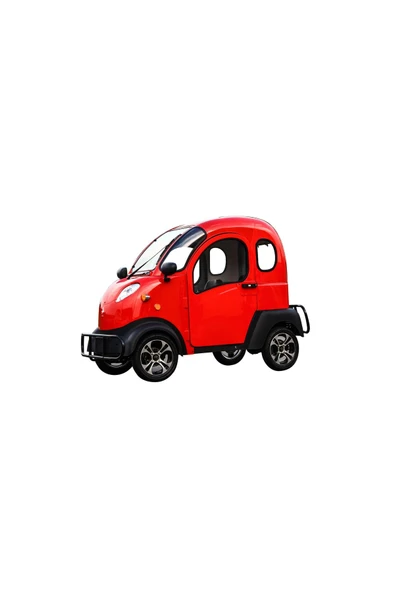 REGAL RAPTOR E-car K5 Long Elektrikli 4 Tekerli Motosiklet - Kırmızı