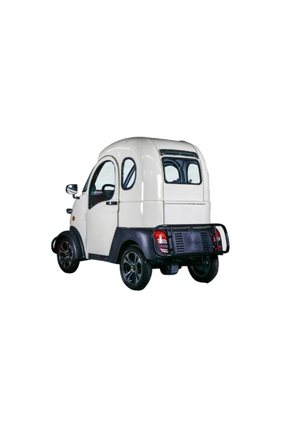 REGAL RAPTOR E-car K5 Long Elektrikli 4 Tekerli Motosiklet - Krem - 3