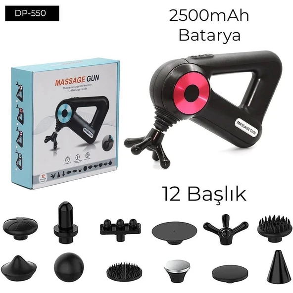 12 Başlıklı Masaj Aleti - 2