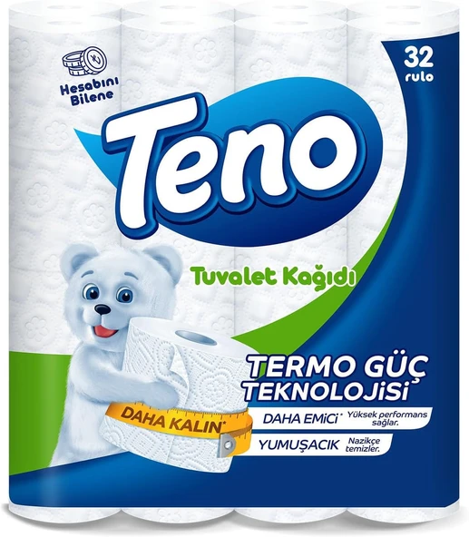 Teno Avantaj Paketi Tuvalet Kağıdı 32 Rulo ürün görseli