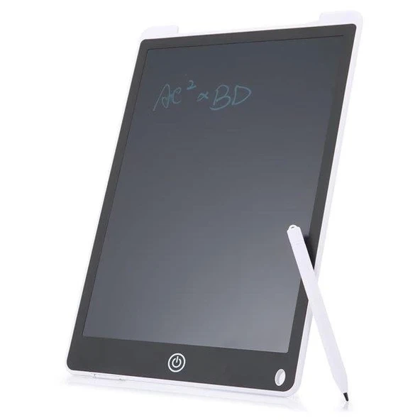 T12 Beyaz Writing Tablet Lcd 12 Inç Dijital Kalemli Çizim Yazı Tahtası