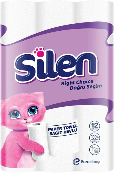 Silen Kağıt Havlu 12'li ürün görseli