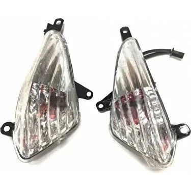 HONDA CBF 150 ÖN SİNYAL TAKIMI BEYAZ CAMLI (YENİ MODEL) - 1