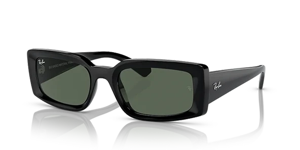 Ray-Ban Kiliane 4395 667771 Black-Dark Green Güneş Gözlüğü - 1