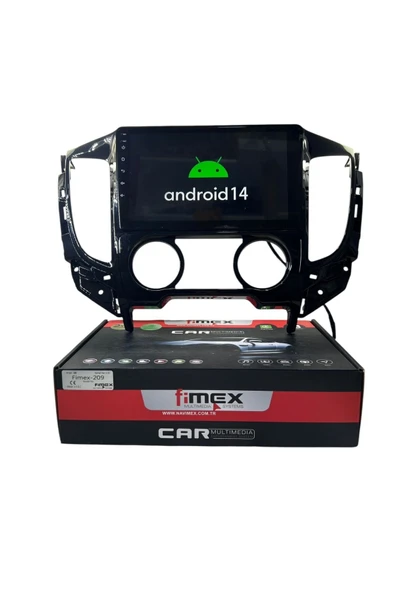 Yeni Mitsubishi L200 (Analog) FİMEX 4-64 (FANLI) DSPLİ PRO OEM MULTİMEDİA - 2