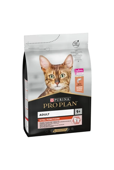 Pro Plan Somonlu ve Pirinçli Yetişkin Kedi Maması 3kg ürün görseli