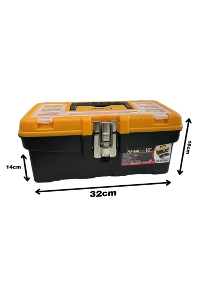 ASR-2075 13"METAL KİLİTLİ TAKIM ÇANTASI - 1