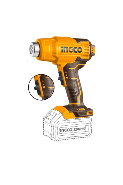 Lİ-İON AKÜLÜ SICAK HAVA TABANCASI