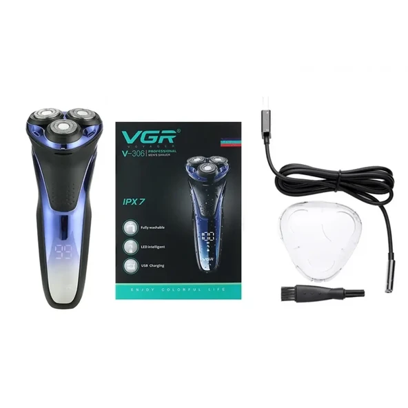 VGR V-306 Islak Ve Kuru Şarjlı Tıraş Makines - 3
