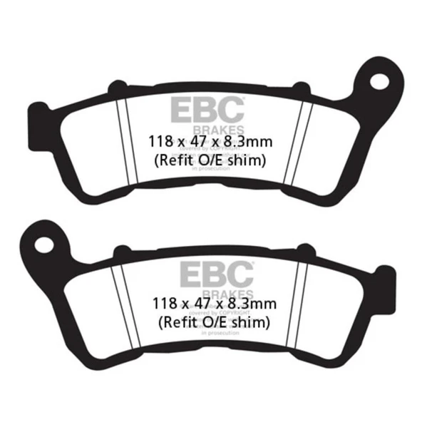 EBC SFA388 SCOOTER FREN BALATASI ürün görseli