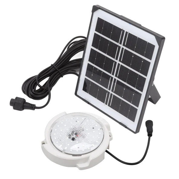 UpWay 45W Güneş Enerjili İç Mekan Sıva Üstü 50 LED Kumandalı Tavan Lambası - Resim 2