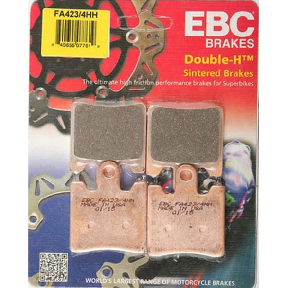 EBC FA423/4HH YAMAHA FJR1300 06-20 ,TRIUMPH TROPHY 1200 SINTER ON FREN BALATASI ürün görseli 1