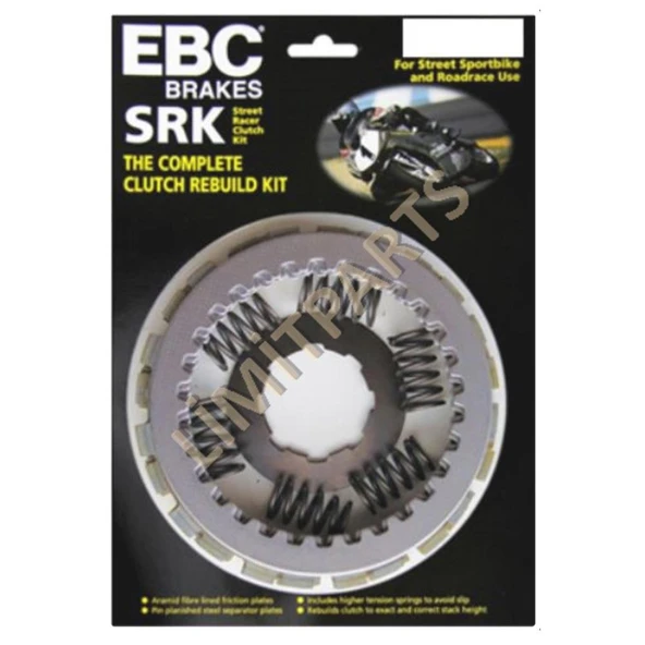 EBC SRK085 SUZUKI GSX-R1000 05-08, GSXS1000 18-20 KOMPLE FİBER DEBRİYAJ SETİ - 2