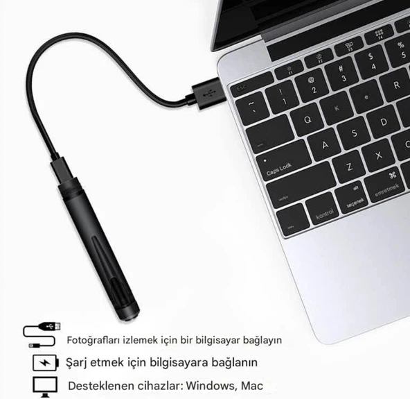 Tükenmez Kalem Şeklinde Gizli Kamera + 32GB Hafıza Kartı - Resim 3