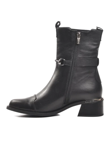 Venüs 2352402K Kadın Hakiki Deri Tokalı Klasik Bot - 3