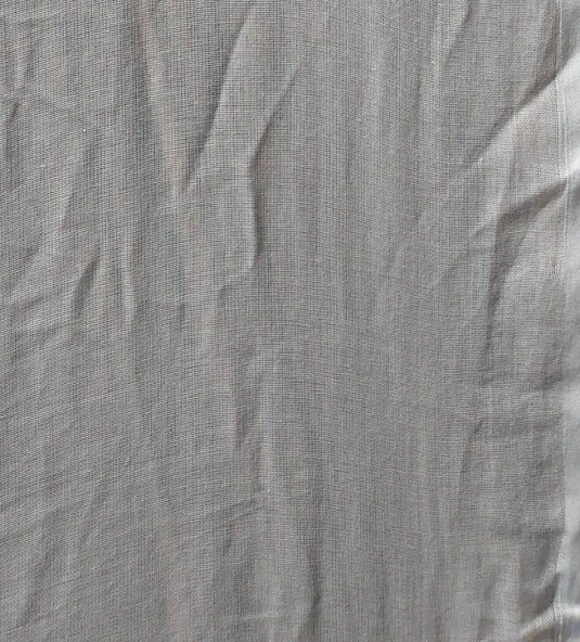 Algelsineve Metrelik Pamuklu İşlenmemiş Siyah  Tülbent, 0,9x1m - Resim 6