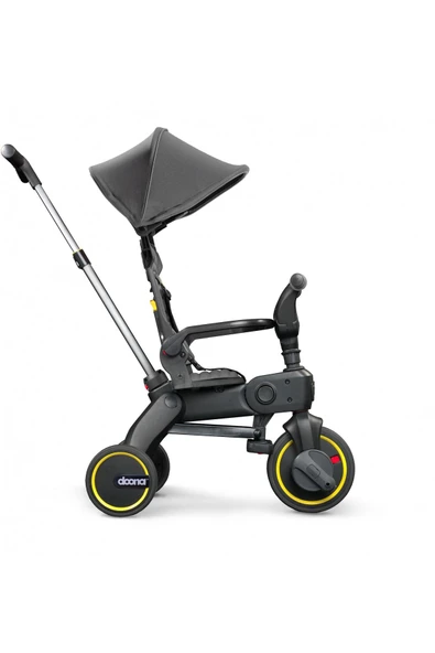 Doona Liki Trike Tek Parça Katlanır 3 Tekerlekli Bebek Bisikleti S1 - Hound Grey ürün görseli