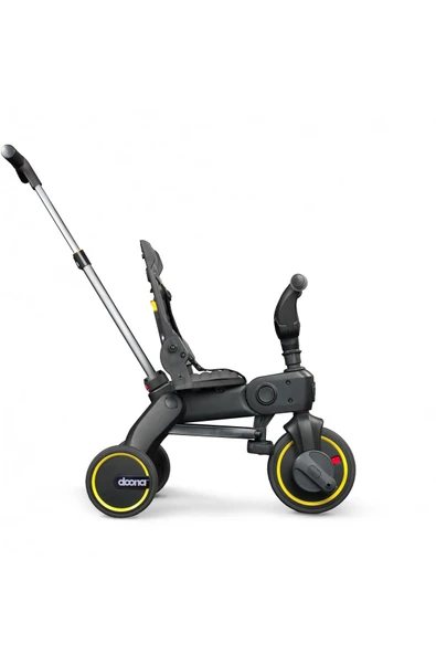 Doona Liki Trike Tek Parça Katlanır 3 Tekerlekli Bebek Bisikleti S1 - Hound Grey - Resim 2