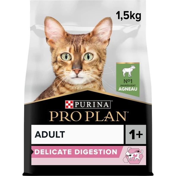 Pro Plan Delicate Kuzu Etli 1.5 Kg Yetişkin Kuru Kedi Maması ürün görseli