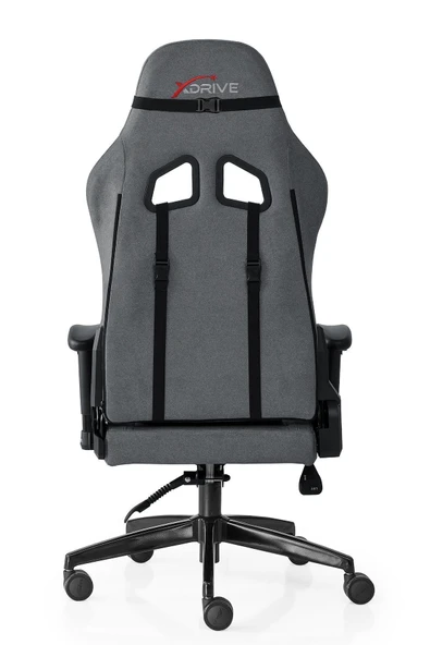 XDrive 15'li Plus Profesyonel Oyuncu Koltuğu Gri Kumaş