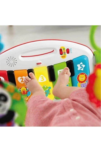 FISHER PRICE Delüks Piyanolu Jimnastik Merkezi Türkçe 107038 - Resim 2