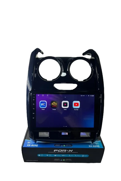 Dacia Duster 2013-2018 FORX 6-128 TAM PROFESYONEL OEM MULTİMEDİA - Resim 4