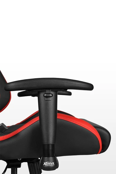 XDrive 15'li Profesyonel Oyuncu Koltuğu Kırmızı/siyah - Resim 4