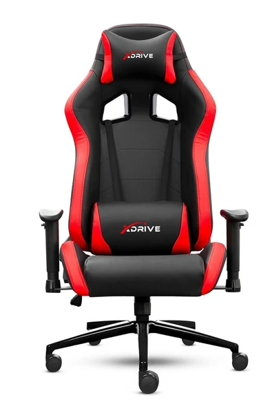 XDrive 15'li Profesyonel Oyuncu Koltuğu Kırmızı/siyah - Resim 2