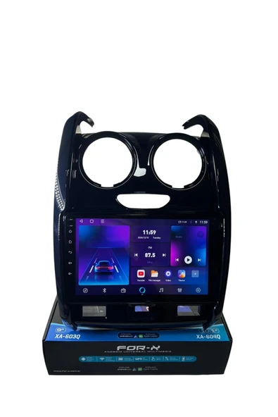 Dacia Duster 2013-2018 FORX 6-128 TAM PROFESYONEL OEM MULTİMEDİA ürün görseli 1