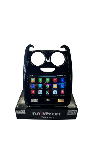 Dacia Duster 2013-2018 NEWFRON 6-64 TAM PROFESYONEL OEM MULTİMEDİA - Resim 2