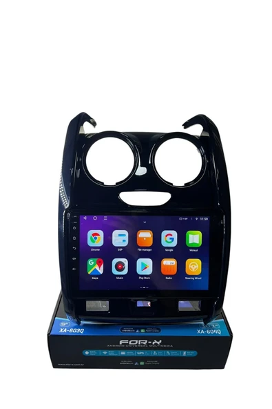 Dacia Duster 2013-2018 FORX 6-128 TAM PROFESYONEL OEM MULTİMEDİA - Resim 2