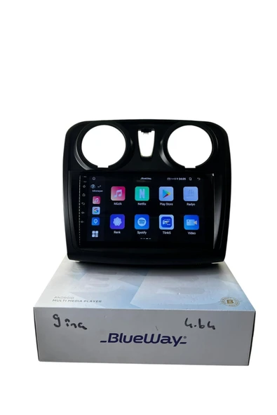 Dacia Lodgy-Dokker (9'') BLUEWAY 4-64 PROFESYONEL OEM MULTİMEDİA - 4