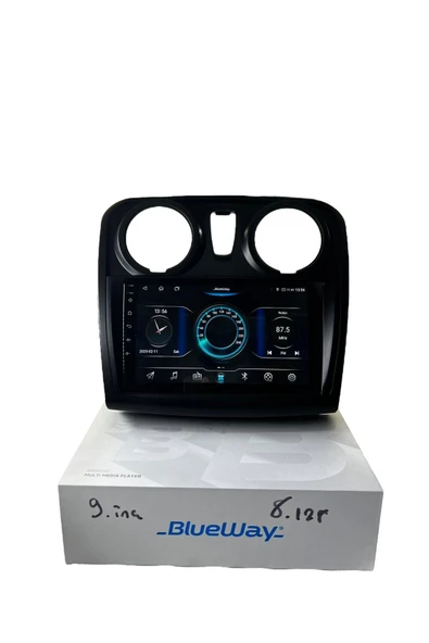 Dacia Lodgy-Dokker (9'') BLUEWAY 8-128 TAM PROFESYONEL OEM MULTİMEDİA