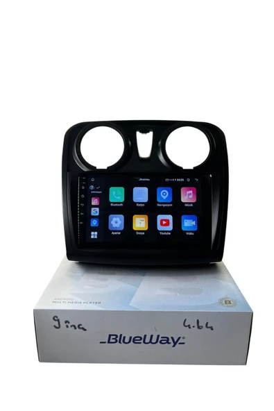 Dacia Lodgy-Dokker (9'') BLUEWAY 4-64 PROFESYONEL OEM MULTİMEDİA
