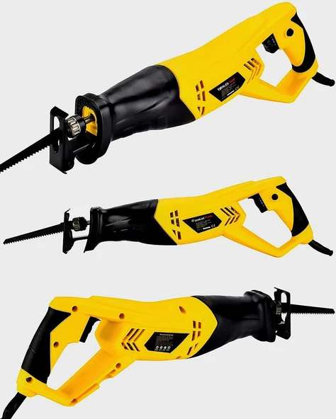 Elektrikli Tilki Kuyruğu Testere Kılıç Testere (Sarı) - 3