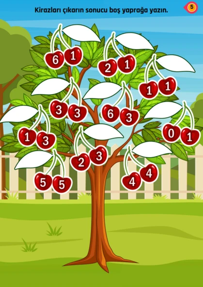 Okul Öncesi ve Birinci Sınıflar için Matematiğe Hazırlık YAZ-SİL Kitabı - Resim 3