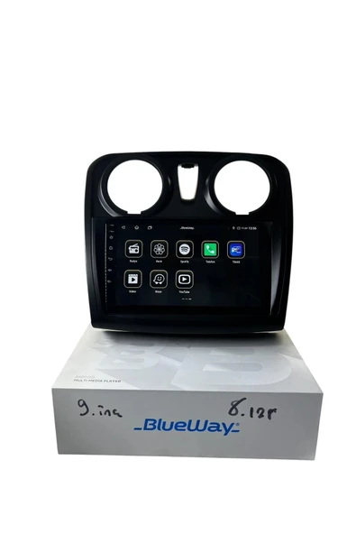 Dacia Lodgy-Dokker (9'') BLUEWAY 8-128 TAM PROFESYONEL OEM MULTİMEDİA - 3