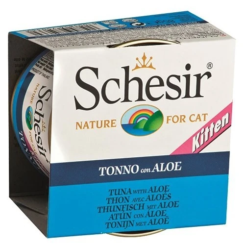 Schesir Kedi Kitten Ton Balıklı Aloeveralı 85 Gr Skt: 09/2027 - Resim 2