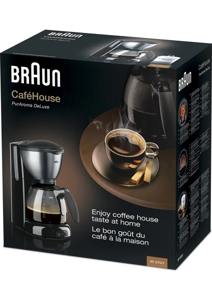 Braun Kf570/1 Cafehouse Filtre Kahve Makinesi (TEŞHİR) - 3