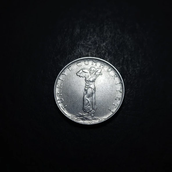 Escoines Koleksiyon 39963687afda069a53 1964 Akmonital 25Kuruş Eski Madeni Para - Resim 5