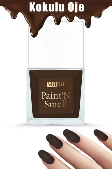 Mara Paint'n Smell Kokulu Oje Chocolate 15ml - 3