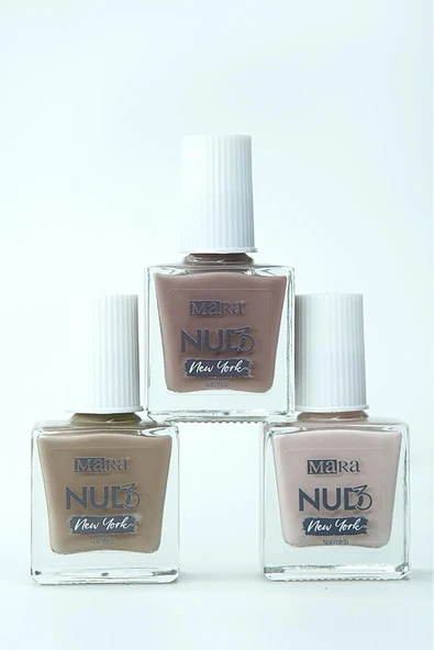 Mara Nude Oje Serisi 3'lü New York - Resim 6